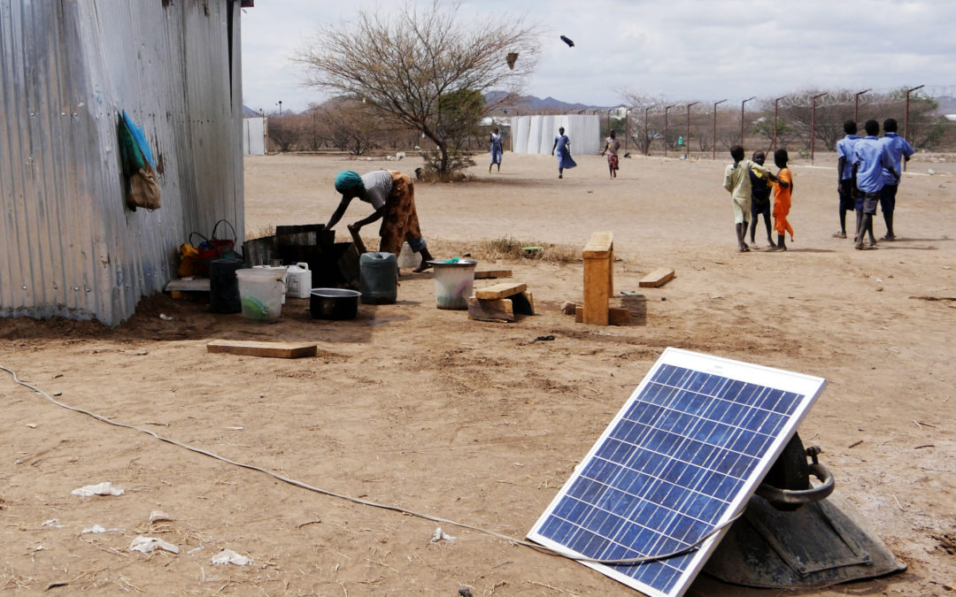 Solenergi til flygtningelejre