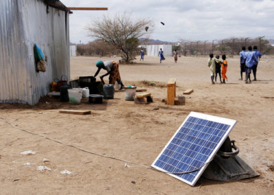 Solarpower for refugee camps